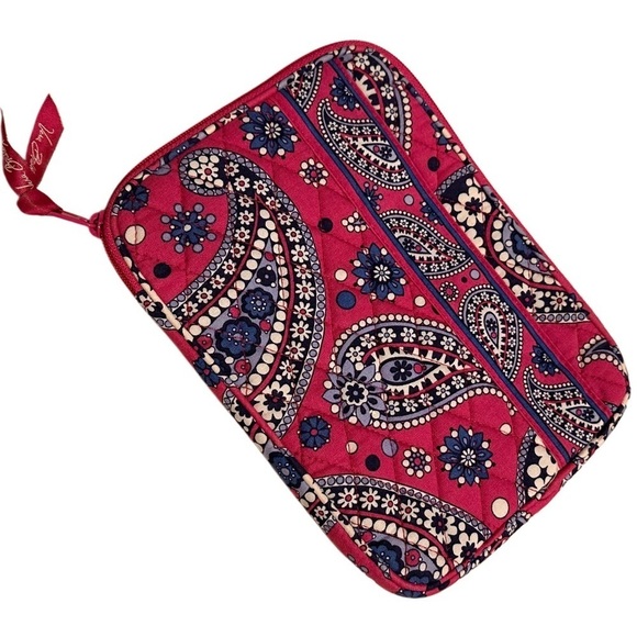 Vera Bradley Bowler, Tech, Double ID & Zip Around Wallets Set in Boysenberry - Picture 8 of 16